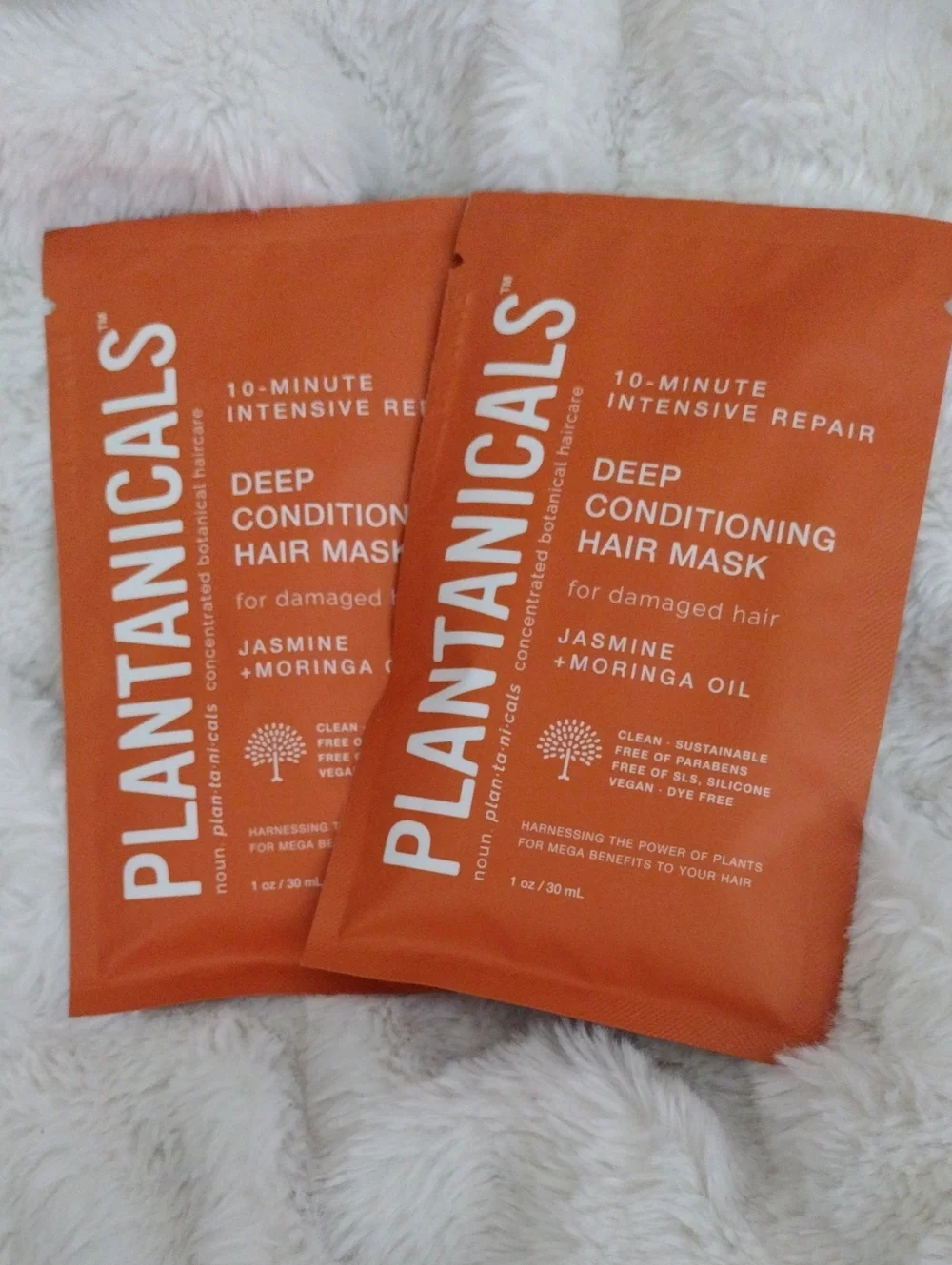 Plantanicals 2pk Deep Conditioning Hair Mask - Jasmine + Moringa Oil